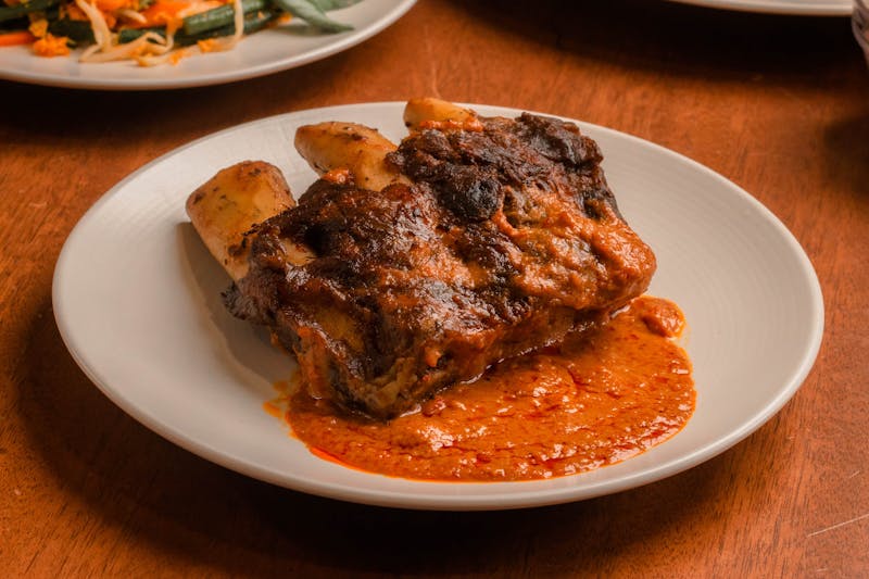 4 rivers St. Louis spare ribs rack